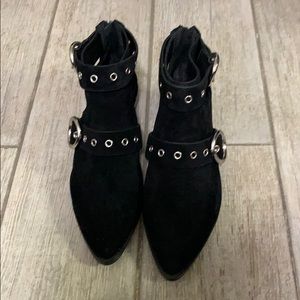 New Rebecca Minkoff kianna cutout bootie sz5